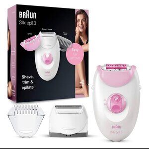 BRAND NEW – NEVER OPENED Braun Silk-épil 3 Epilator
